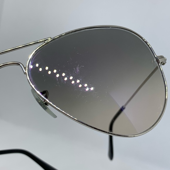 Ray-Ban | Aviator Black Gradient Sunglasses Silver - Picture 3 of 7